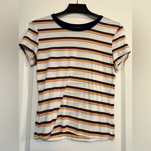 Arizona Jean Company Multicolor Striped Tee